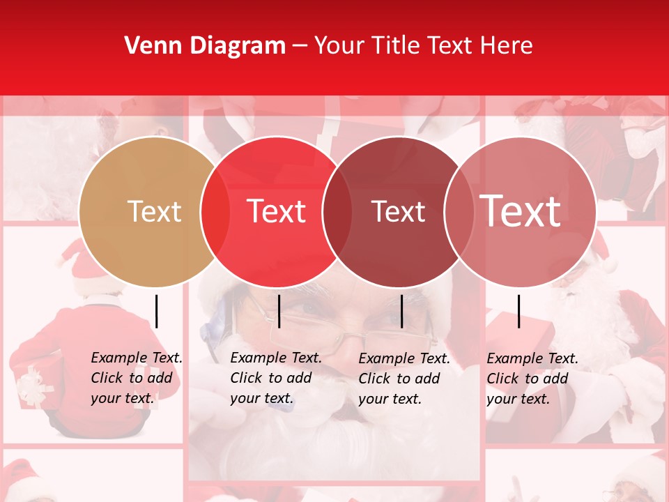 Mature Santa Eve PowerPoint Template