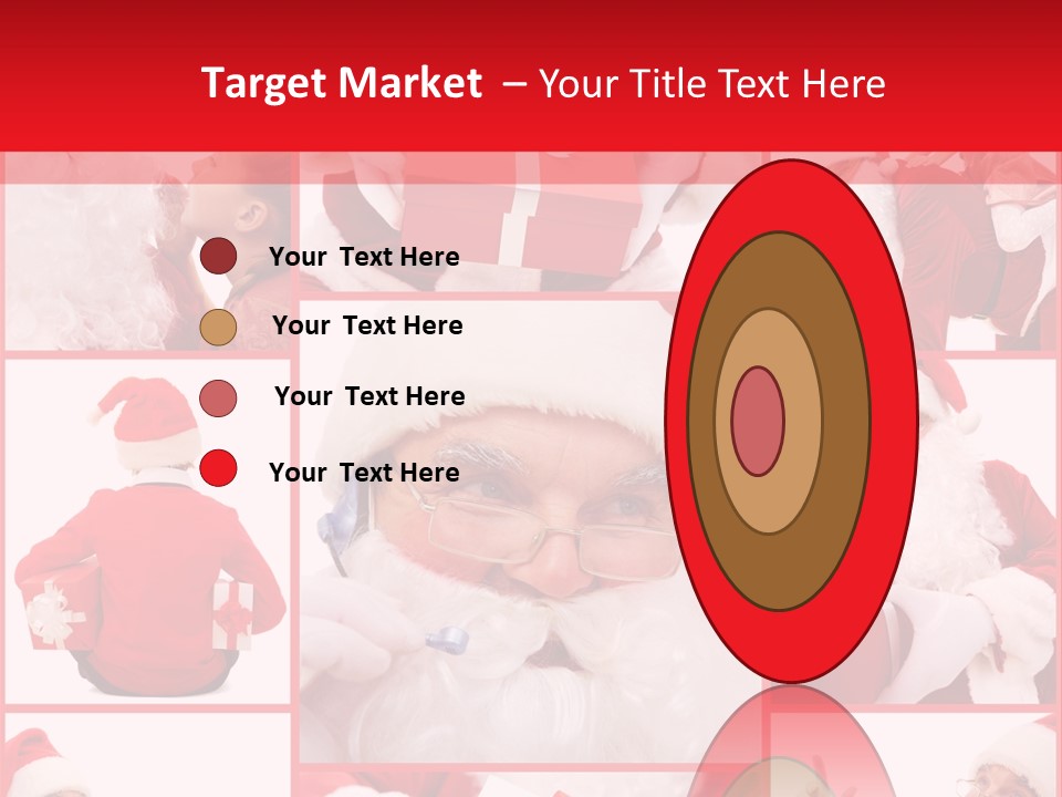 Mature Santa Eve PowerPoint Template