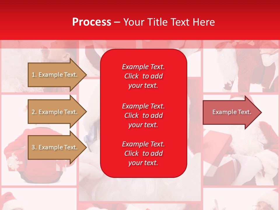 Mature Santa Eve PowerPoint Template