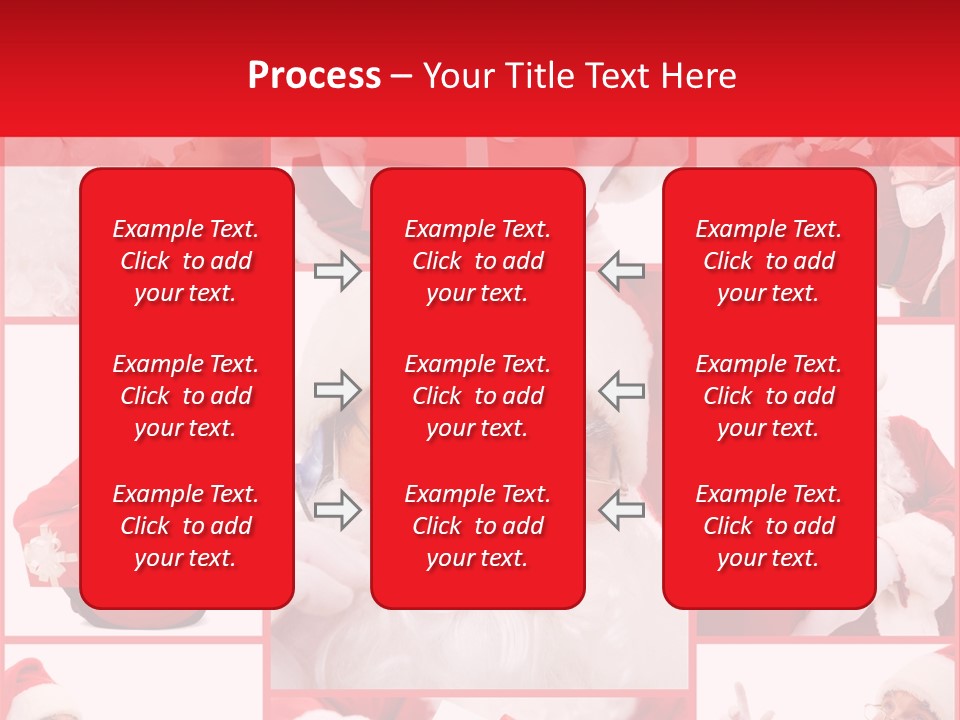 Mature Santa Eve PowerPoint Template