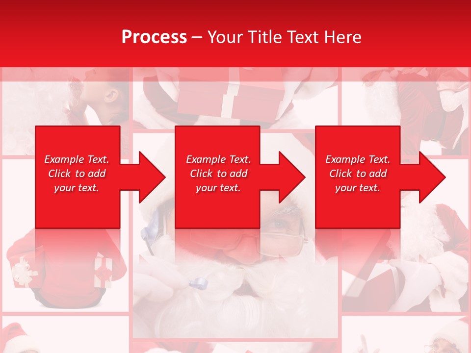 Mature Santa Eve PowerPoint Template