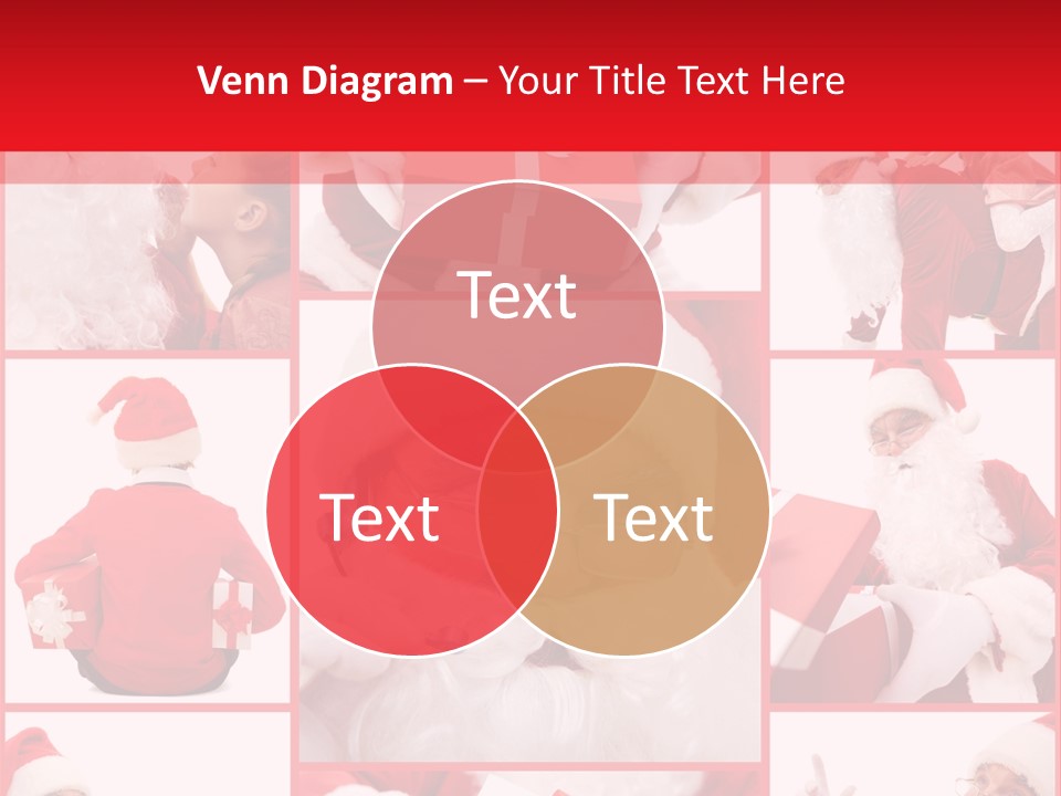 Mature Santa Eve PowerPoint Template