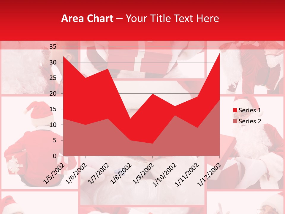 Mature Santa Eve PowerPoint Template