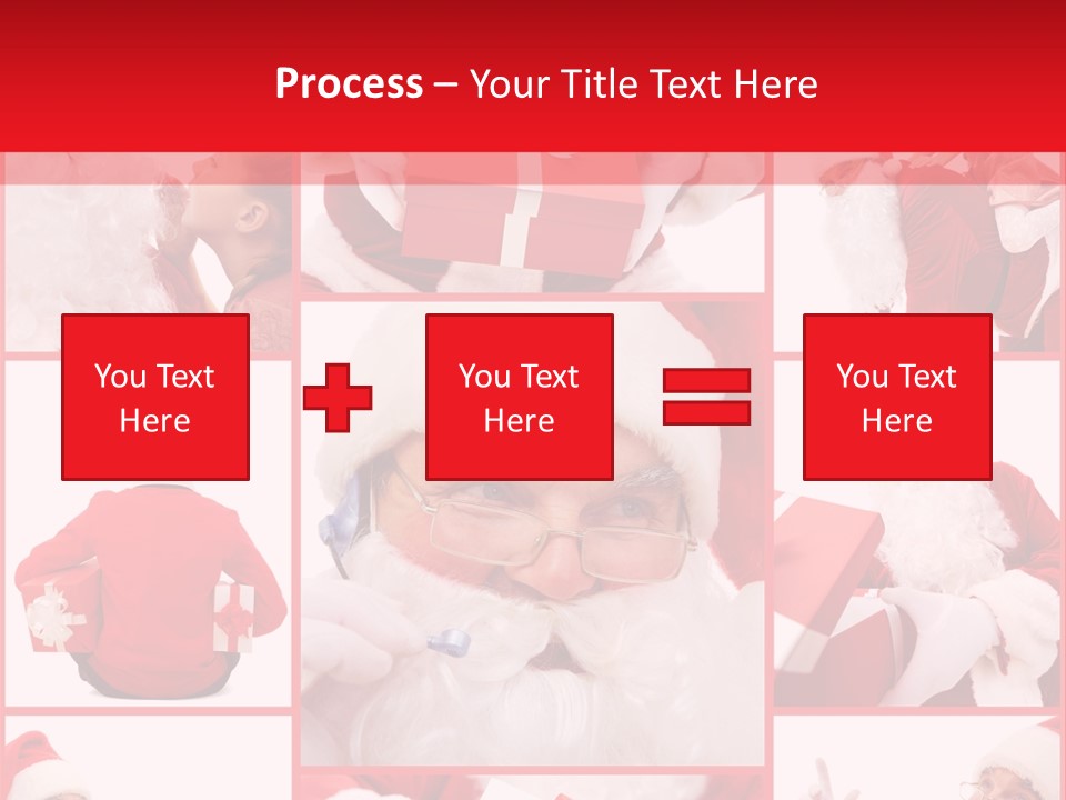 Mature Santa Eve PowerPoint Template