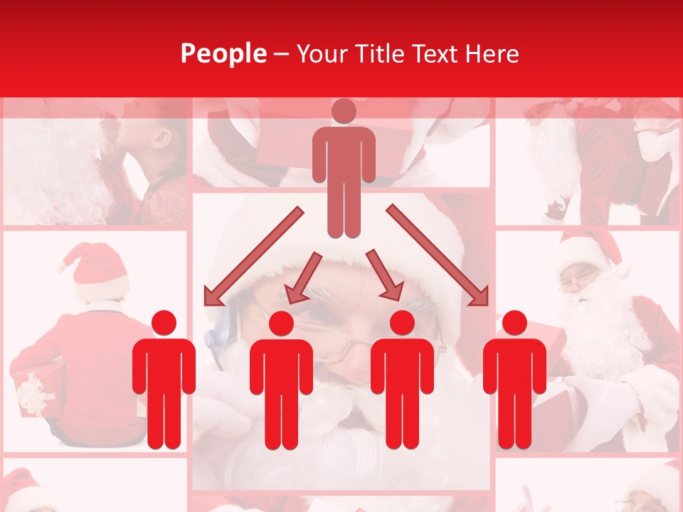 Mature Santa Eve PowerPoint Template