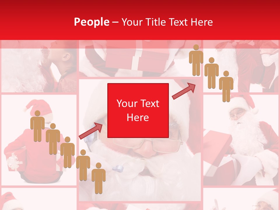 Mature Santa Eve PowerPoint Template