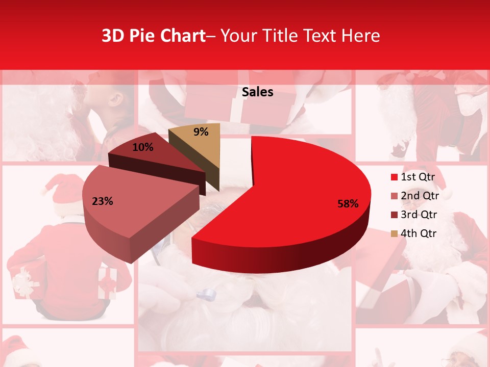 Mature Santa Eve PowerPoint Template