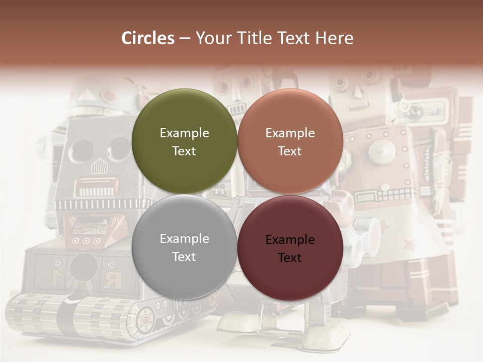 Robot Toys PowerPoint Template