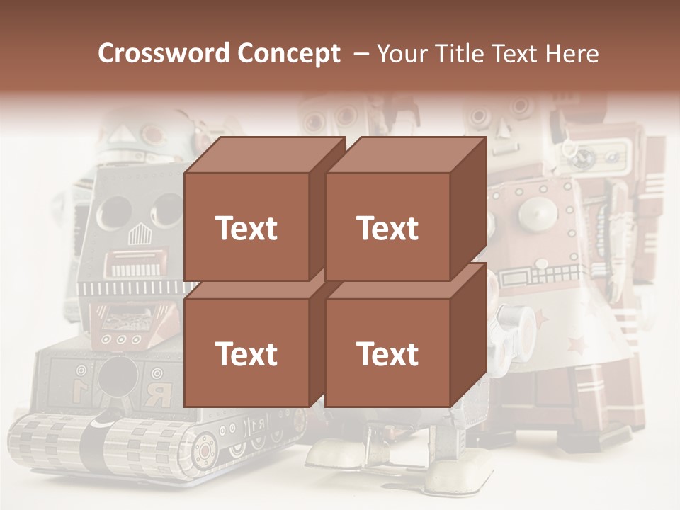 Robot Toys PowerPoint Template