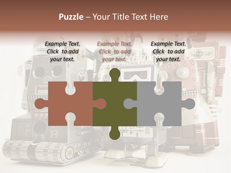 Robot Toys PowerPoint Template