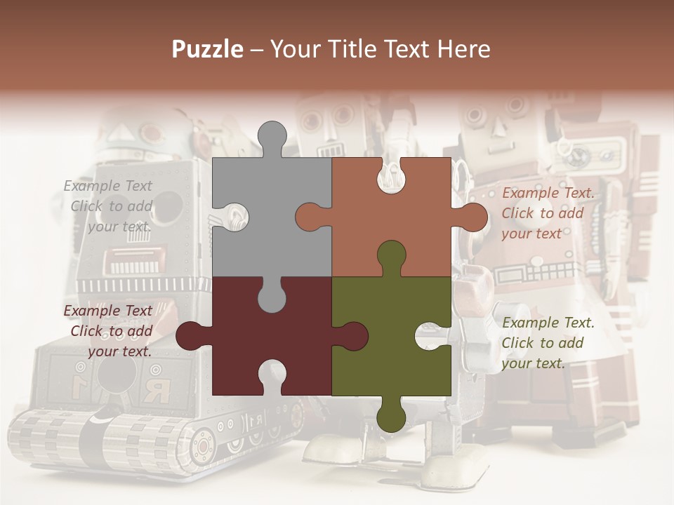 Robot Toys PowerPoint Template