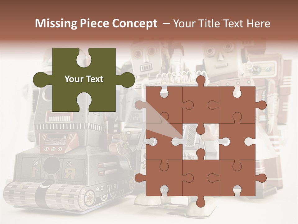 Robot Toys PowerPoint Template