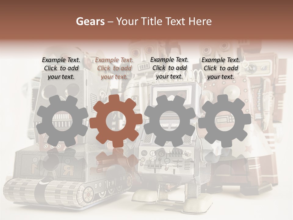Robot Toys PowerPoint Template