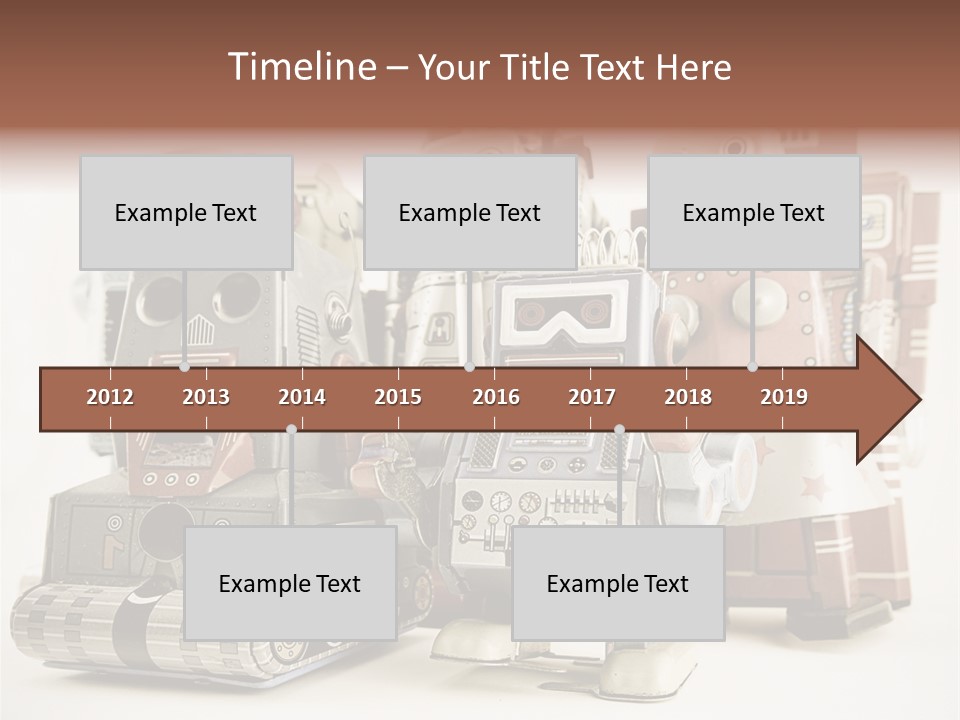 Robot Toys PowerPoint Template