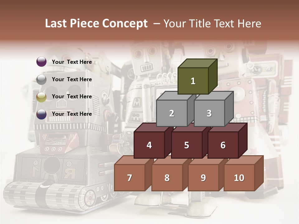 Robot Toys PowerPoint Template