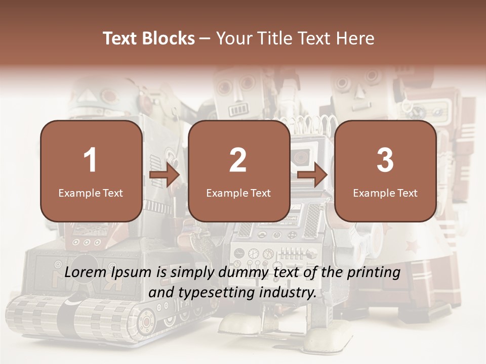 Robot Toys PowerPoint Template