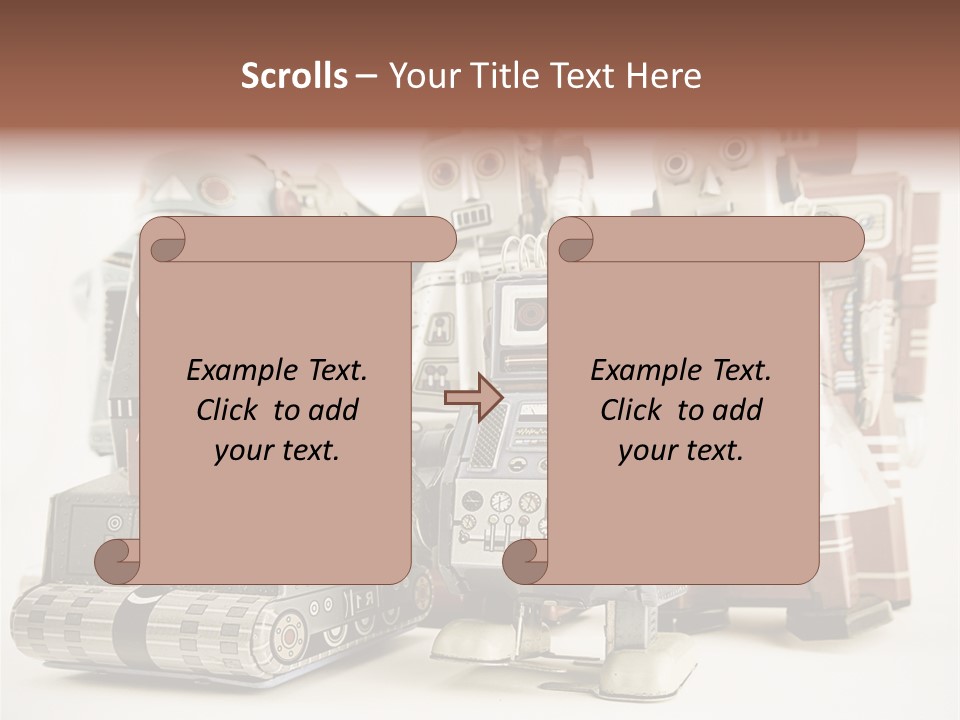 Robot Toys PowerPoint Template
