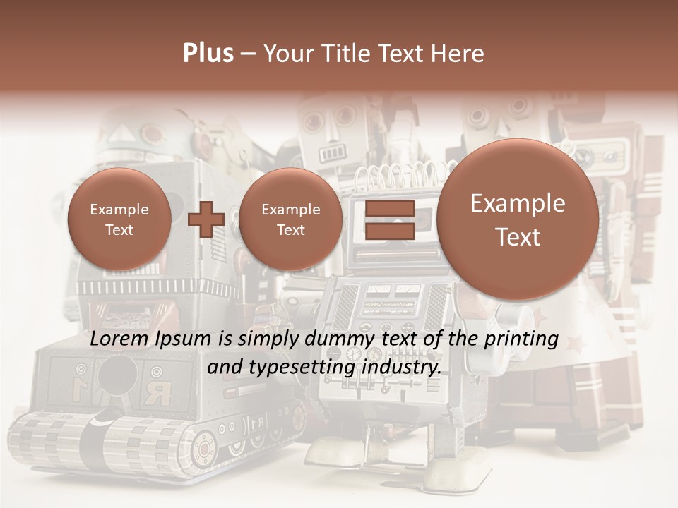 Robot Toys PowerPoint Template