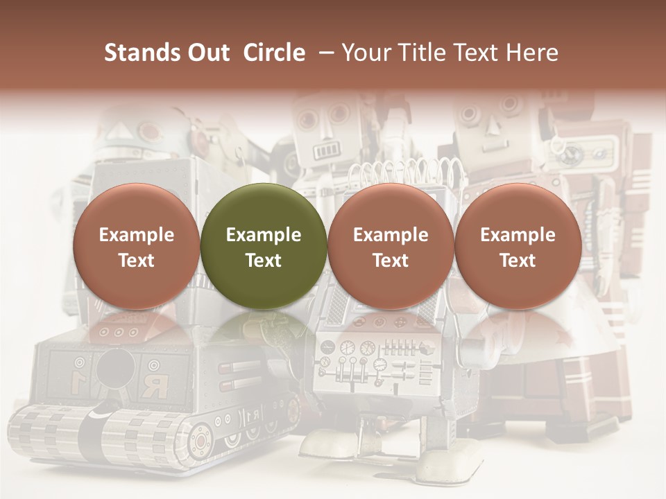 Robot Toys PowerPoint Template