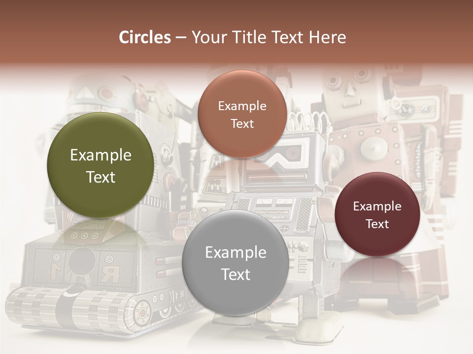 Robot Toys PowerPoint Template
