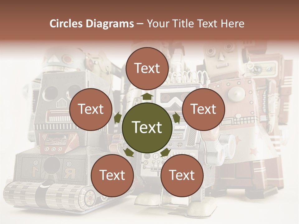 Robot Toys PowerPoint Template