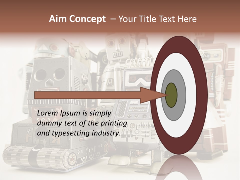 Robot Toys PowerPoint Template