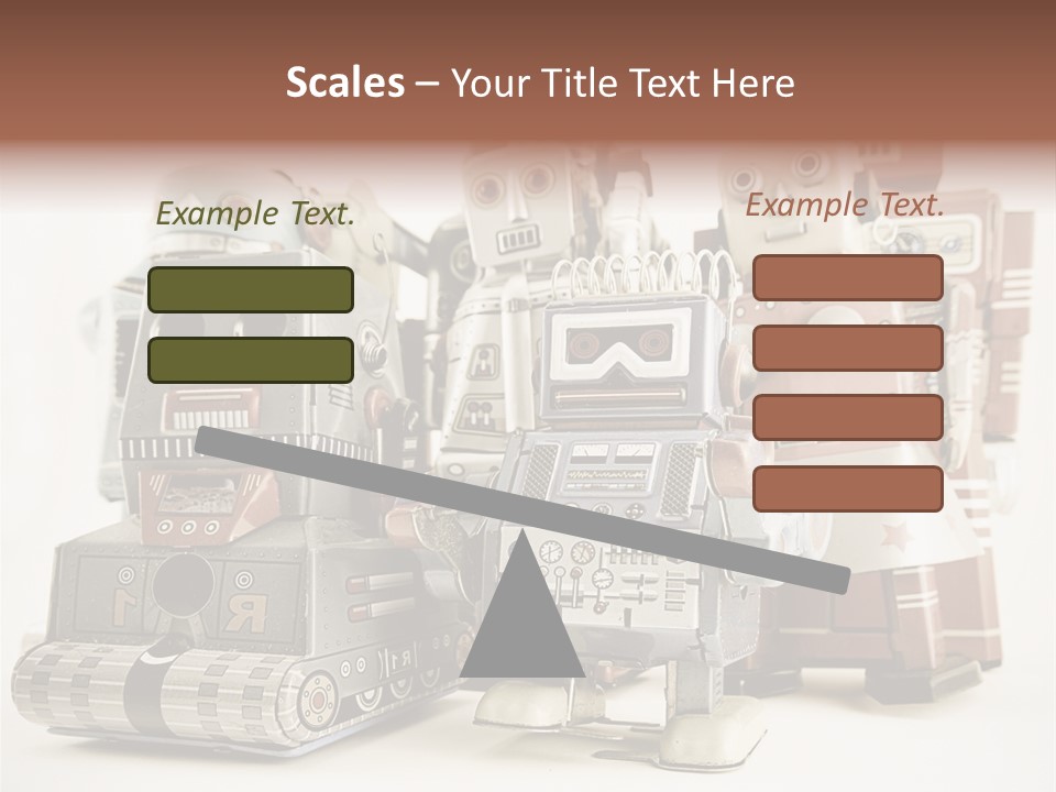 Robot Toys PowerPoint Template