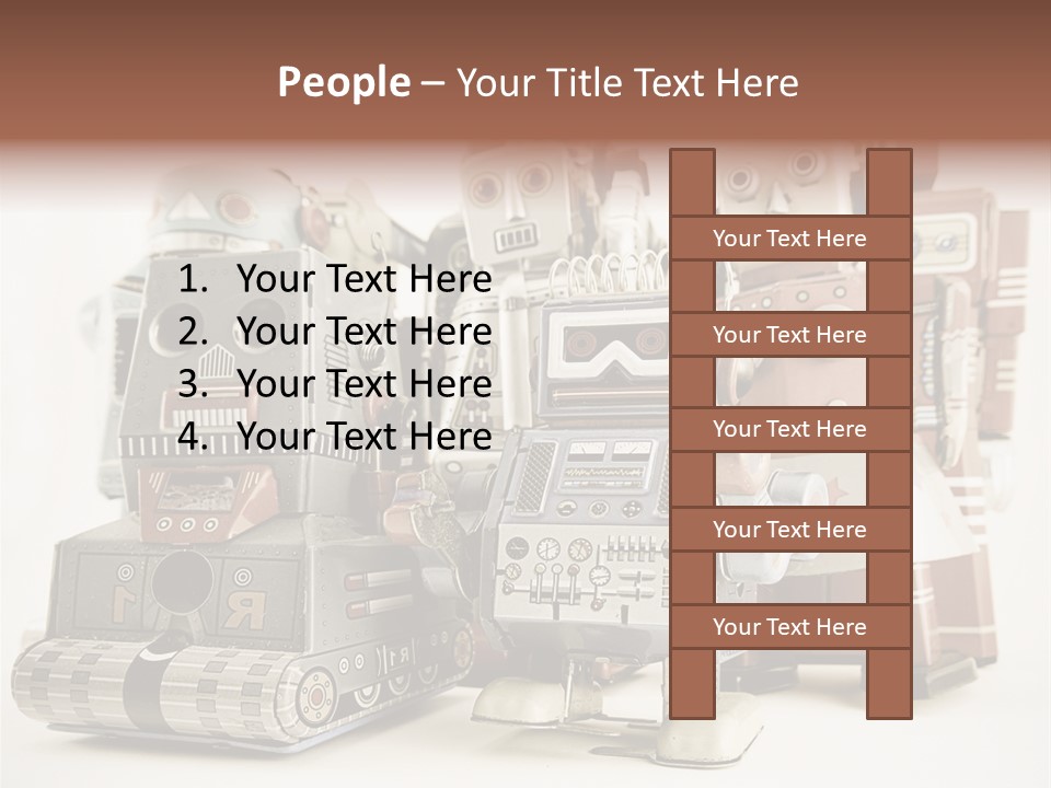 Robot Toys PowerPoint Template