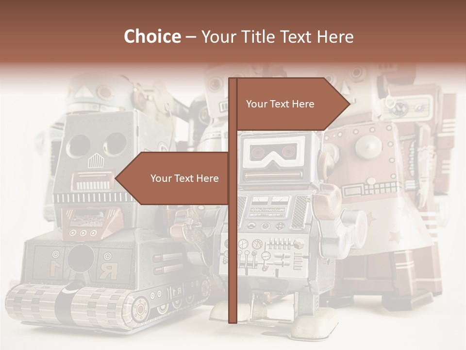 Robot Toys PowerPoint Template