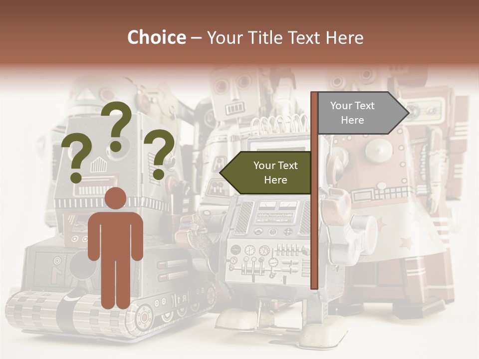 Robot Toys PowerPoint Template