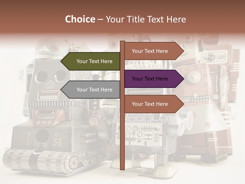 Robot Toys PowerPoint Template