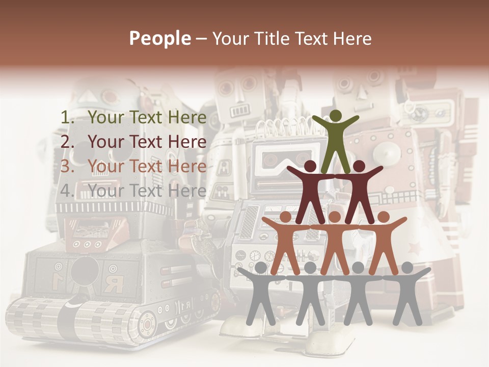 Robot Toys PowerPoint Template