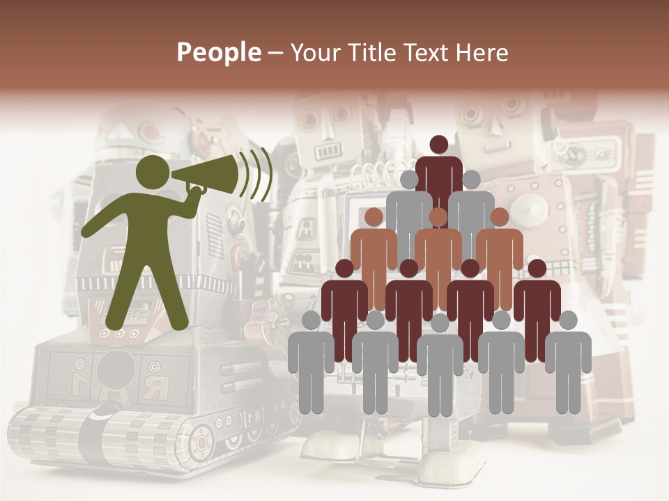 Robot Toys PowerPoint Template