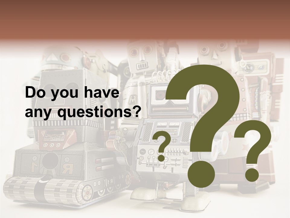 Robot Toys PowerPoint Template