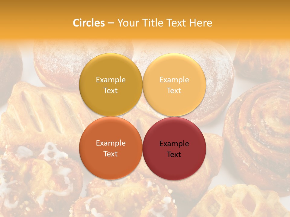 Different Sweets PowerPoint Template
