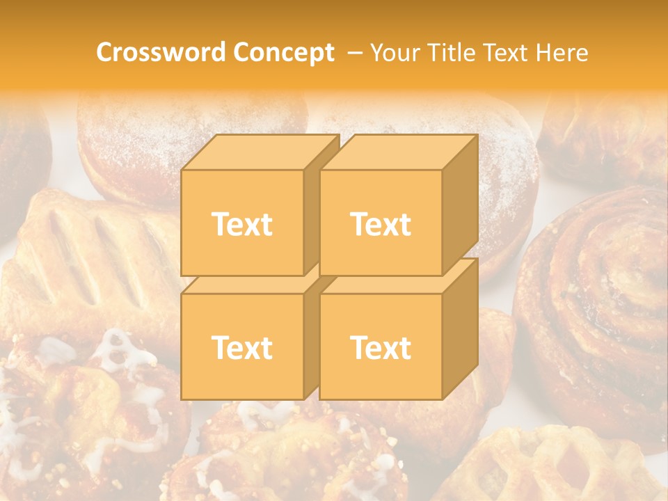 Different Sweets PowerPoint Template