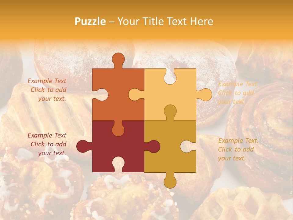 Different Sweets PowerPoint Template