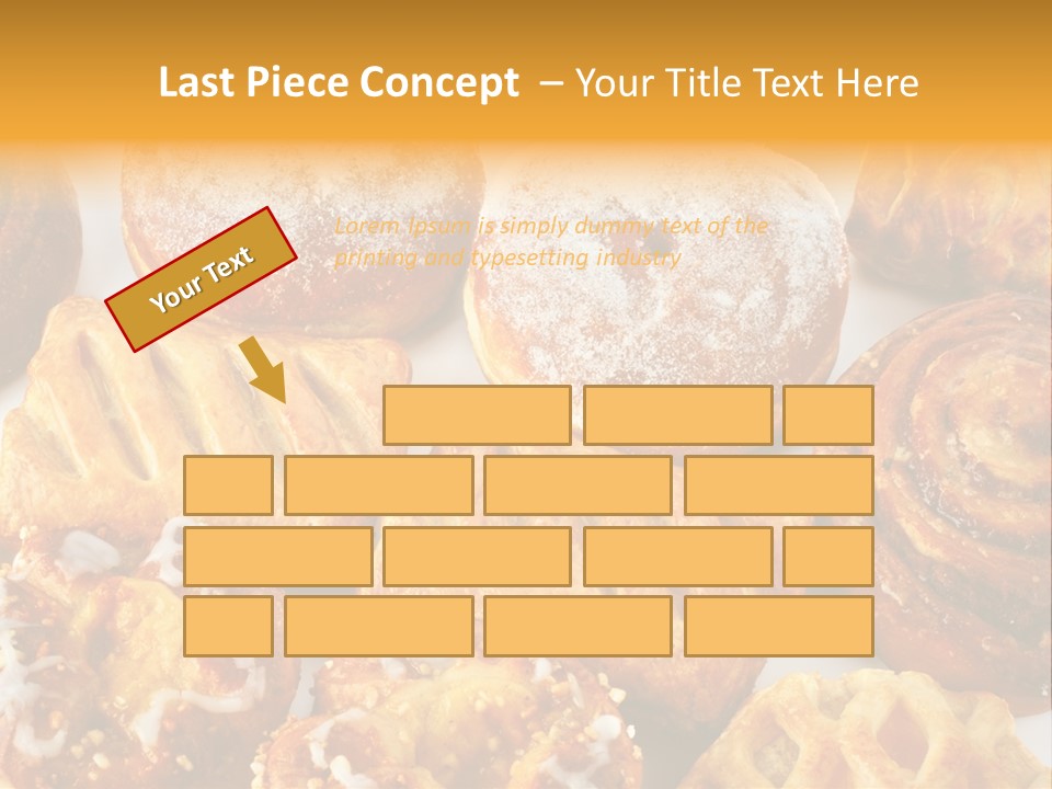 Different Sweets PowerPoint Template