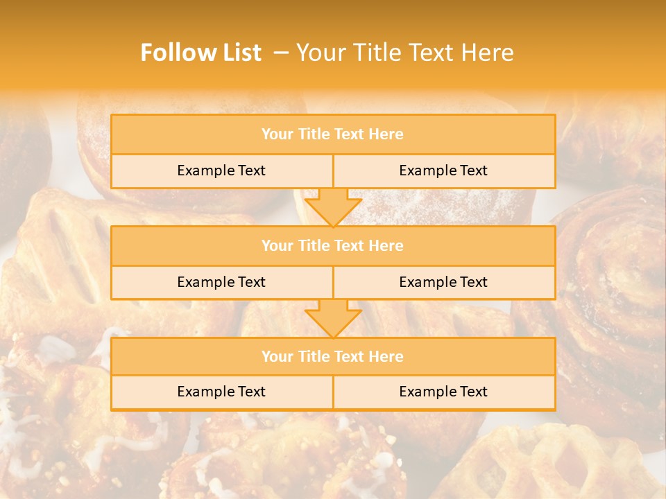 Different Sweets PowerPoint Template