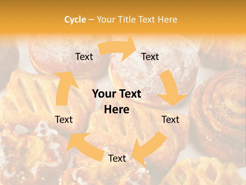 Different Sweets PowerPoint Template