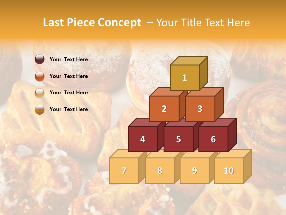 Different Sweets PowerPoint Template