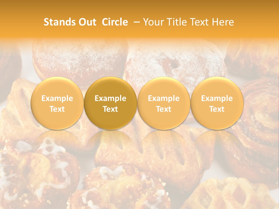 Different Sweets PowerPoint Template