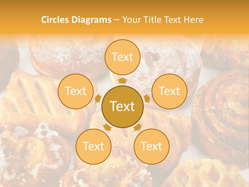 Different Sweets PowerPoint Template