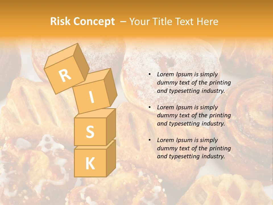 Different Sweets PowerPoint Template