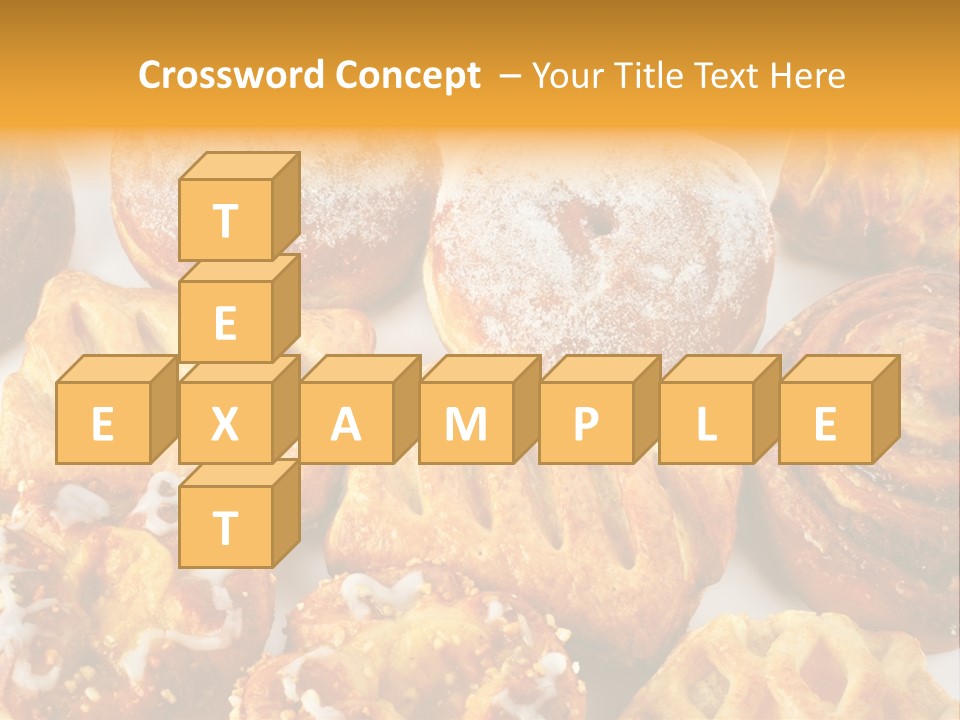 Different Sweets PowerPoint Template