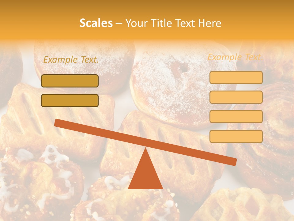 Different Sweets PowerPoint Template
