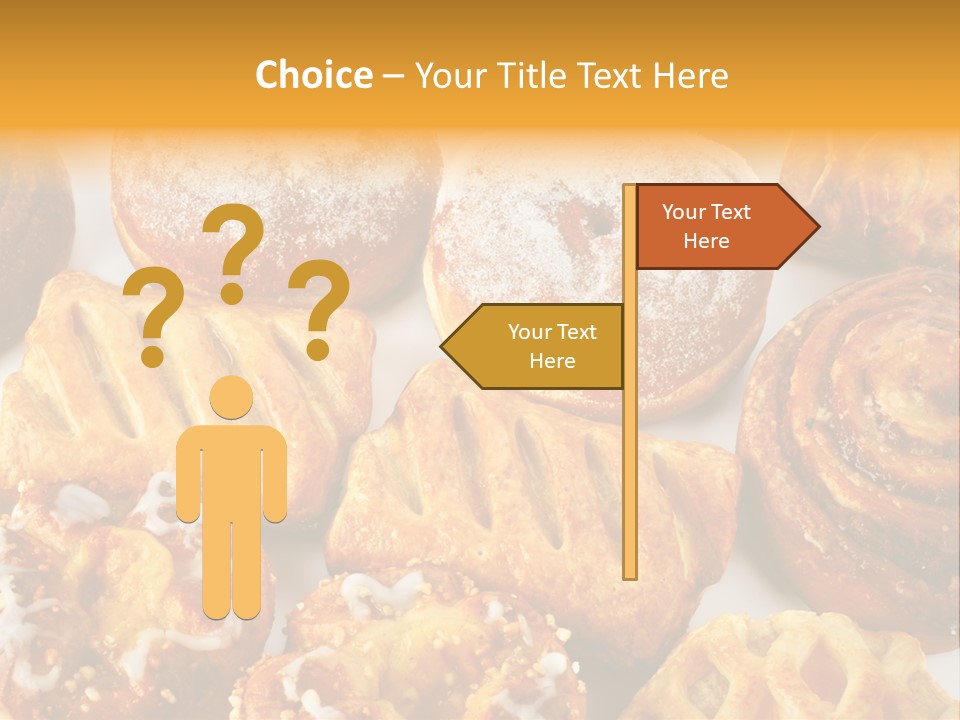 Different Sweets PowerPoint Template