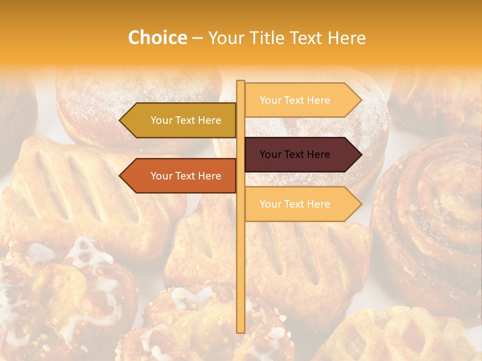 Different Sweets PowerPoint Template