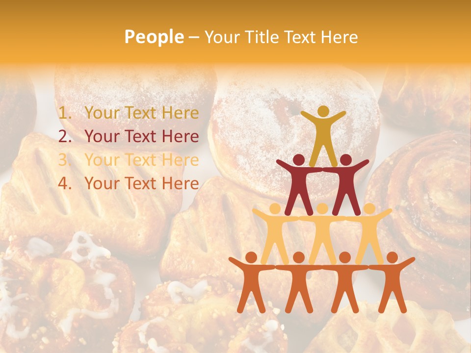 Different Sweets PowerPoint Template