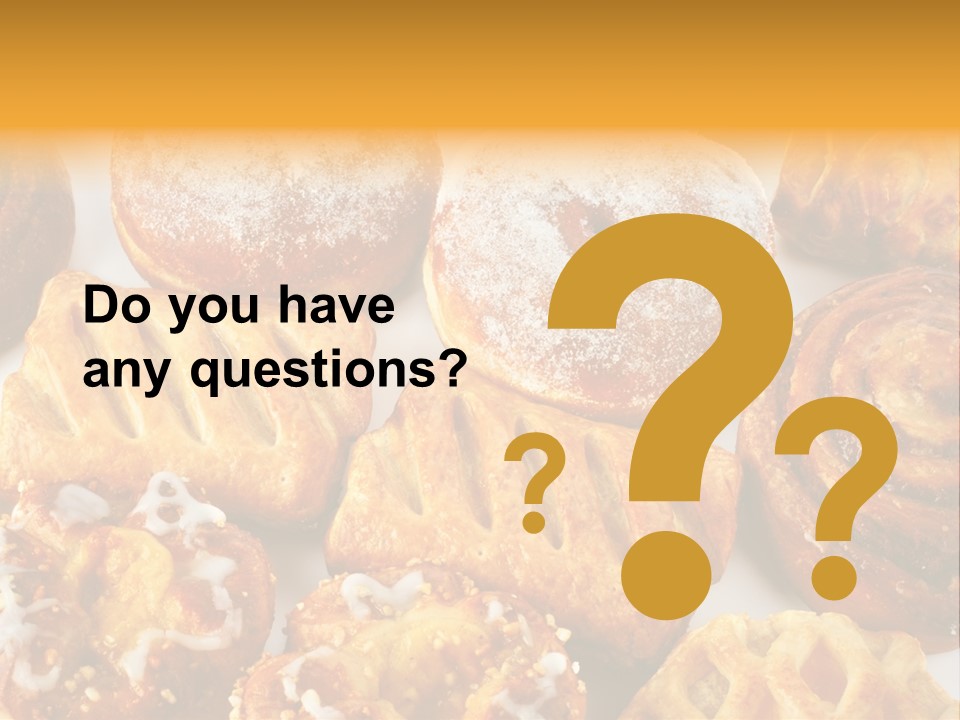 Different Sweets PowerPoint Template